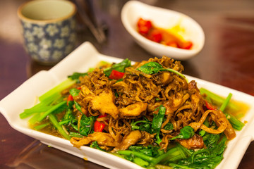 Vegan Mushroom with Vegetables