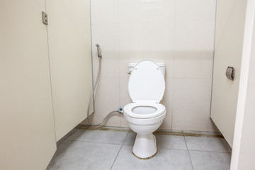 an public toilet