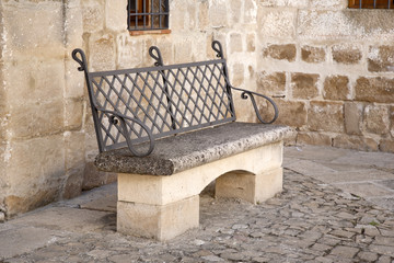 Stone Bench in Ubeda