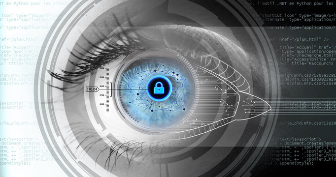 Technology eye concept