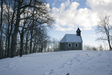 Fototapeta premium Chapel on Medvednica