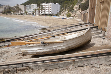 Fishing Boat at San Vicente Beach, Ibiza