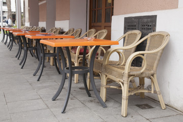 Orange Cafe Terrace