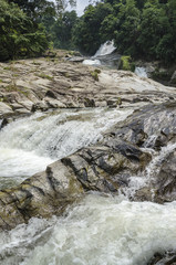 Chamang Waterfall, Bentong, Malaysia - Nature beauty water fall at Bentong, Pahang