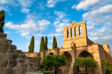 Gordijnen Bellapais Abbey. Kyrenia District, Cyprus © kirill_makarov