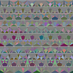 Seamless triangle pattern. Vector background.
