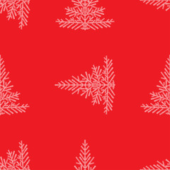 Fototapeta na wymiar christmas tree seamless pattern