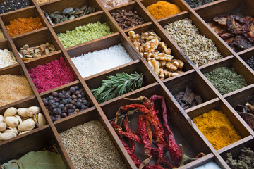 box with spices