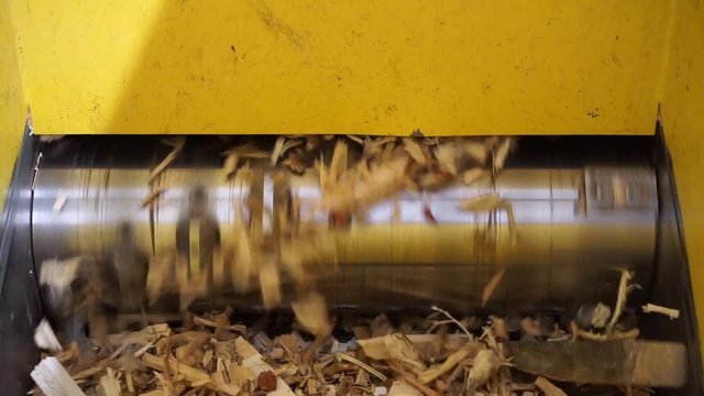 wood chips machine, recycling