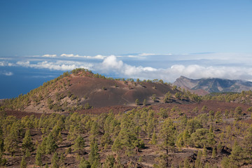 Fototapeta na wymiar Teide Tenerife Canarian volcano landscapes