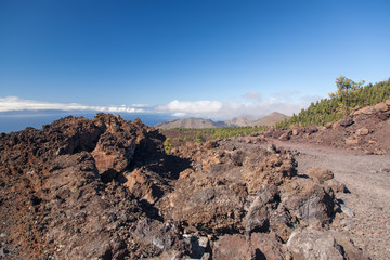 Teide Tenerife Canarian volcano landscapes