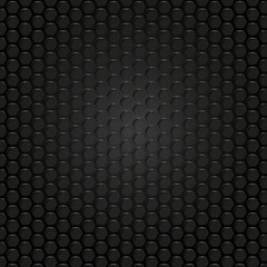 Vector geometric pattern of hexagons. Metal background.