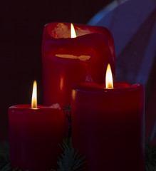 Christmas candle