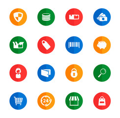 E-commerce simply icons