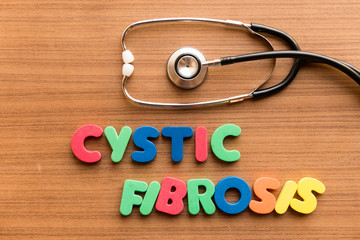 cystic fibrosis colorful word