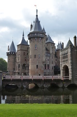Fototapeta na wymiar Замок Де Хаар в Голландии