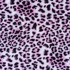 texture of print fabric stripes leopard