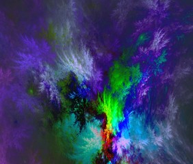 Abstract fractal background 
