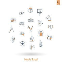 School and Education Icons