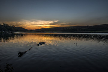 Fototapeta premium Autunno al lago