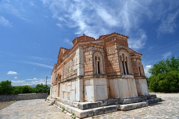 Obraz premium The Church of the Assumption of Virgin Mary (Agia Triada)
