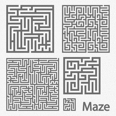 Abstract background - maze