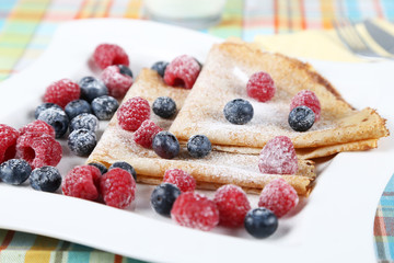 Delicious pancakes