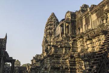 Fototapeta premium Angkor Wat temple after sunrise, Camboda