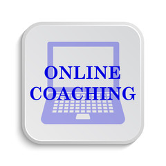 Online coaching icon