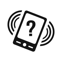 Phone with question