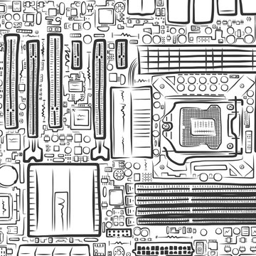 Motherboard Drawing Images – Browse 107,475 Stock Photos ...