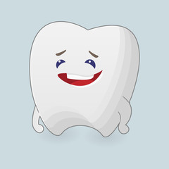 Kind tooth illustration