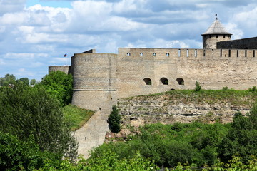 Ivangorod Russia wall Fortress  © mrivserg