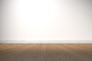 Empty Room With Wooden Floor