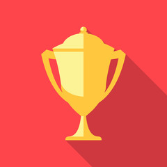 Trophy icons. Winner cup