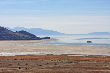 Fototapeta na wymiar Antelope Island, Utah