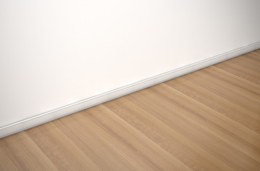 Empty Room With Wooden Floor