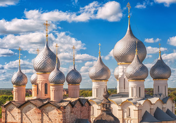 Russian orthodox church domes