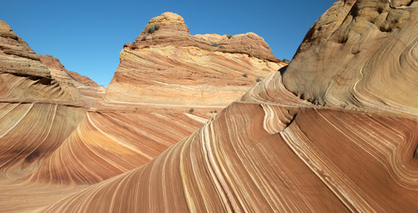 The Wave at Paria canyon, Vermillion Cliffs, Arizona