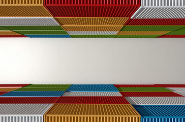 Shipping Container Corriidor