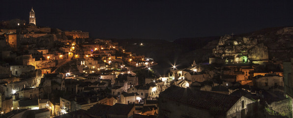 Matera di notte