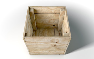 Empty Wooden Box