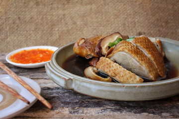 Stewed duck chinese food