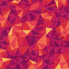 Abstract polygonal pattern background with connecting lines.