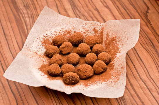 Homemade Chocolate Truffles