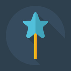 Flat modern design with shadow icons candy