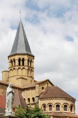 Fototapeta na wymiar Basilica of Paray-le-Monial, France 
