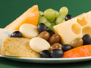 Cheese still life