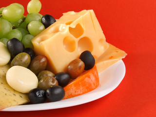 Cheese still life