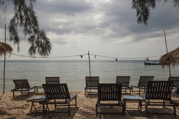 Fototapeta na wymiar Sihanoukville Beach